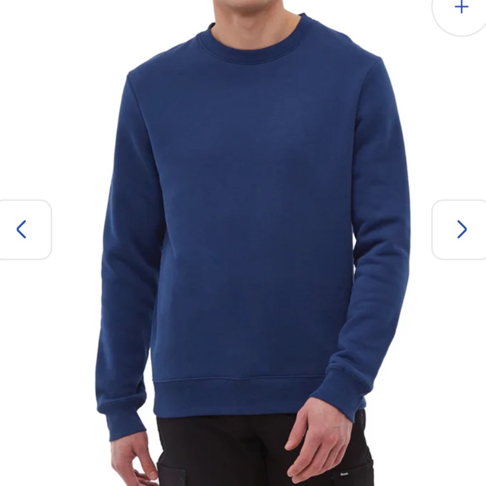 Bench Men's Crew Neck Fleece Sweatshirt - Blue